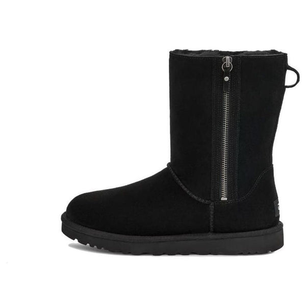 UGG(WMNS)  Classic Short Zip 'Black'