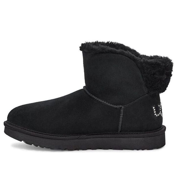UGG(WMNS)  Classic Bling Mini Snow Boots Black