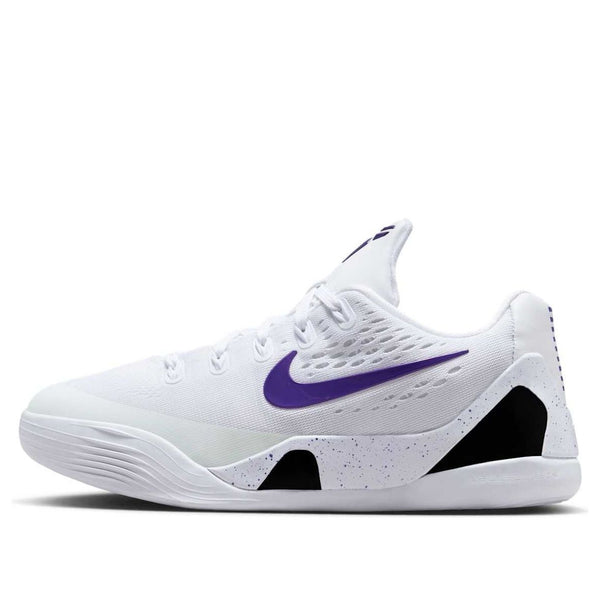 Nike(GS)  Kobe 9 EM Low TB 'White Court Purple'