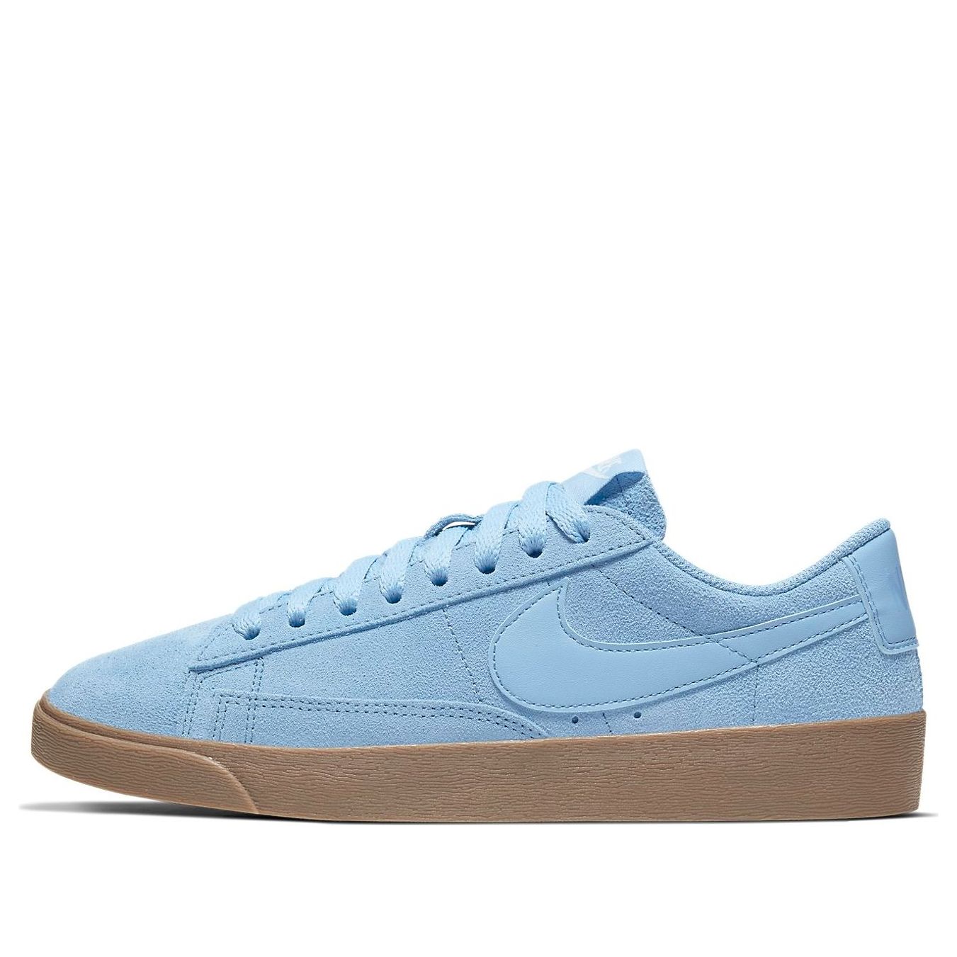 Nike(WMNS)  Blazer Low SD 'Light Bluegray Brown'