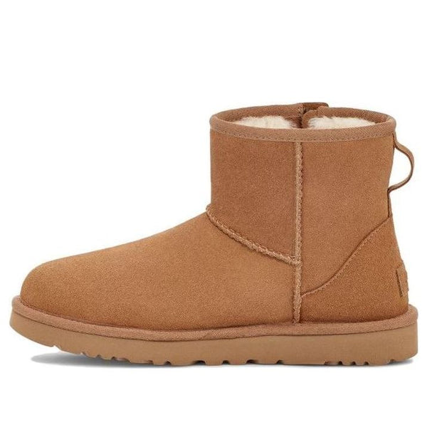 UGG(WMNS) Ugg Classic Mini Bailey Zip Chestnut 'LIGHT BROWN'