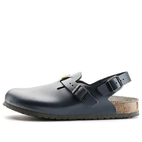 BirkenstockTokio ESD Natural Leather Sandals 'Blue'