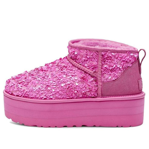UGG(WMNS) Ultra Mini Chunky Sequin Boot 'Pink'