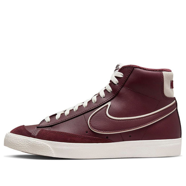 NikeBlazer Mid '77 Premium 'College Pack - Night Maroon'