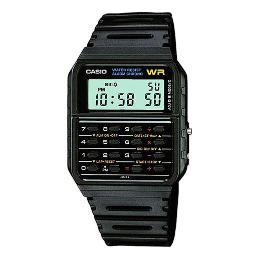 CASIOMale YOUTH Japan / South Korea Fashion Waterproof Mens Black Digital