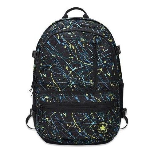 ConverseStraight Edge Printed Backpack 'Black'