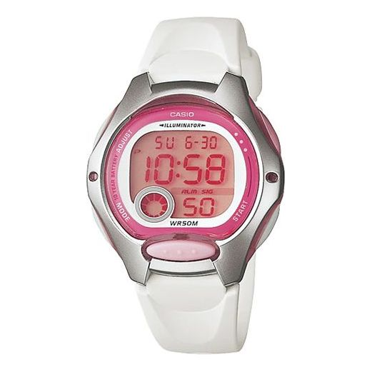 CASIOSports Quartz Waterproof Pink Digital