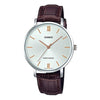 CASIOLadies Quartz Dark-Purple Brown Analog