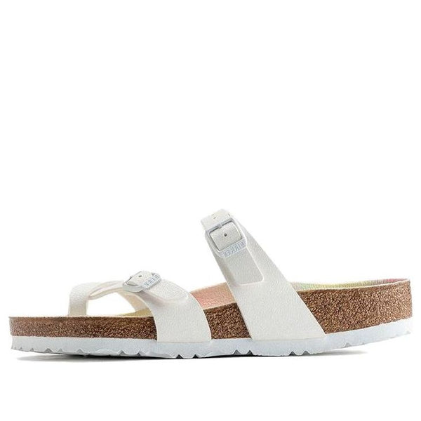 BirkenstockMayari Vegan Birko-Flor Nubuck Sandals 'White'