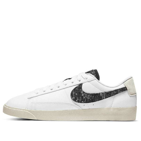 Nike(WMNS)  Blazer Low SE 'Recycled Wool Pack - White Black'