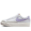Nike(WMNS)  Blazer Low Platform 'White Lilac Bloom'