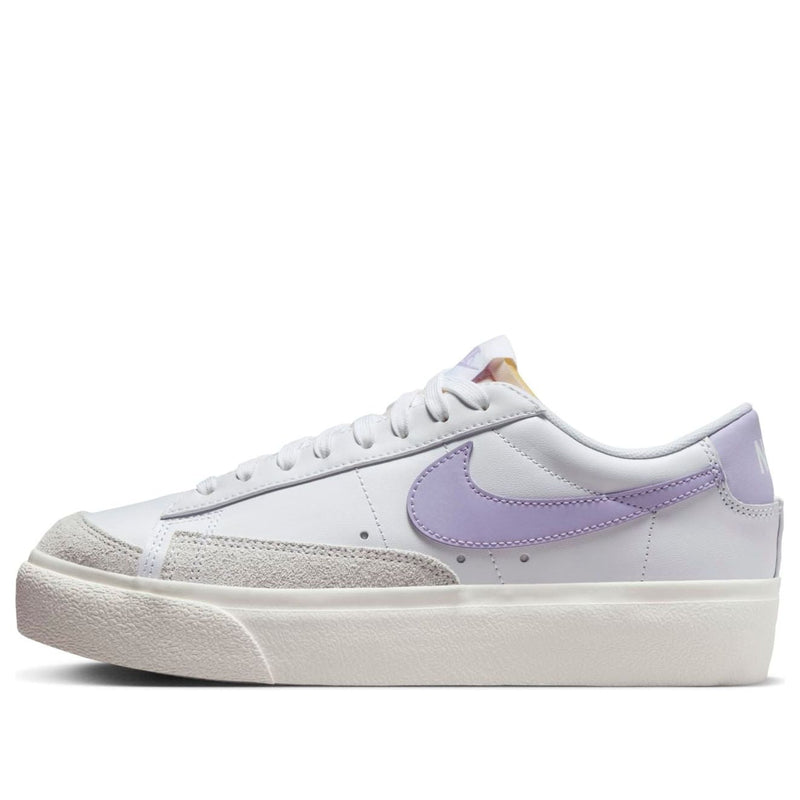 Nike(WMNS)  Blazer Low Platform 'White Lilac Bloom'