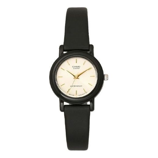 CASIOCasio Fashion Stylish Analog Watch 'Black White Gold'