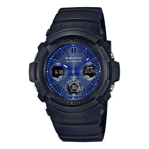 CASIOG-Shock Analog-Digital 'Black Blue'