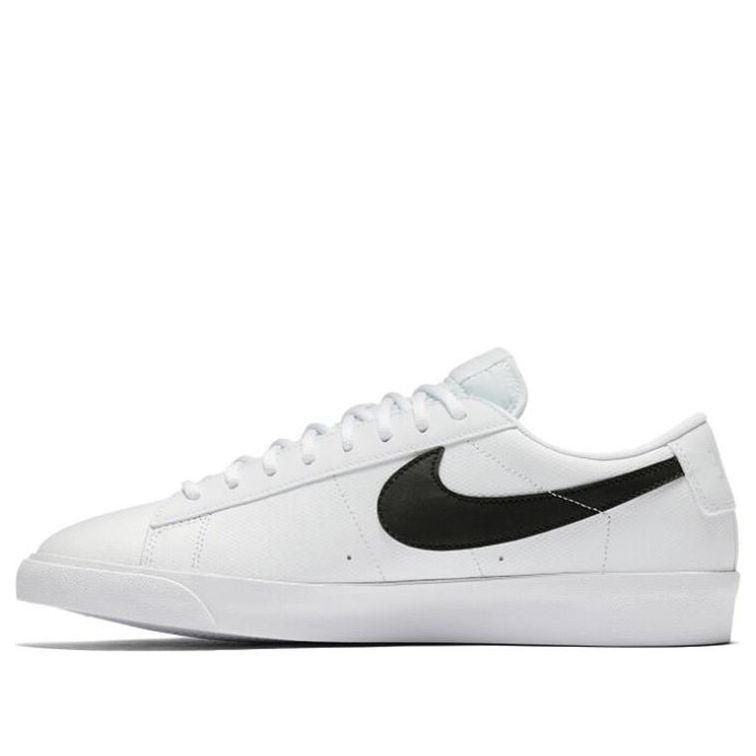 NikeBlazer Low Leather 'White Black'