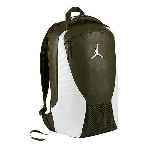 Air JordanRetro 12 Backpack 'Olive Green White'