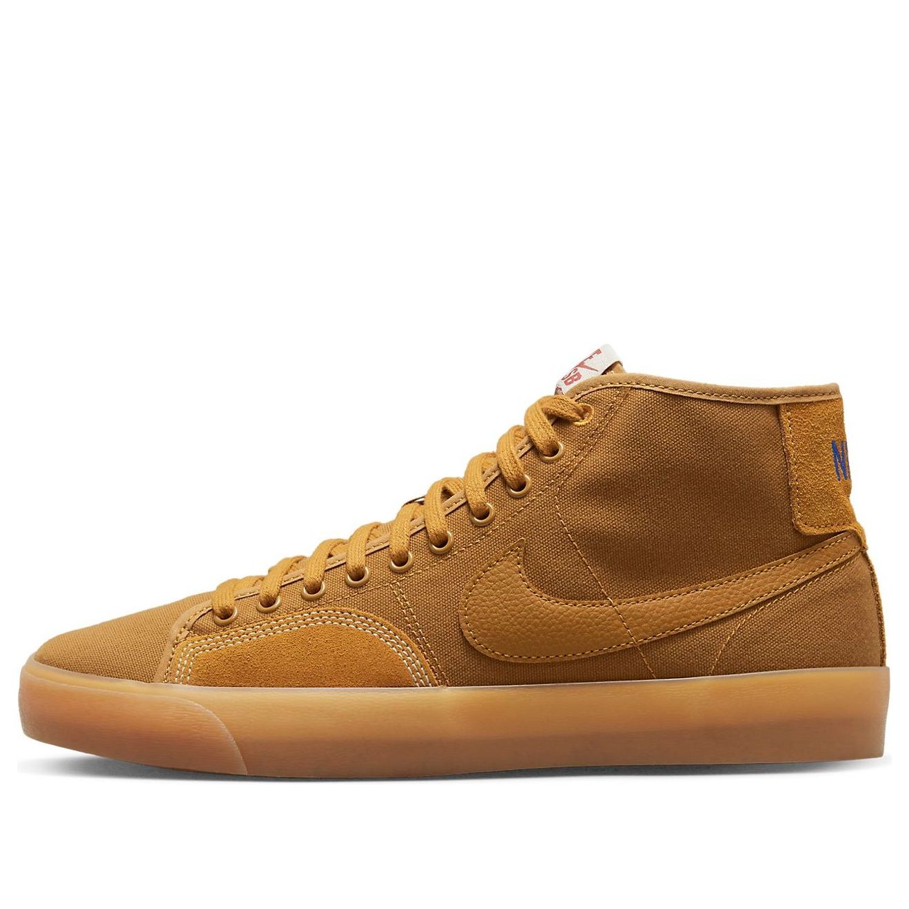NikeBlazer Court Mid Premium SB 'Desert Ochre Gum'