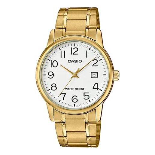 CASIOMen's  STANDARD Series Classic Retro Small Mens Gold Analog