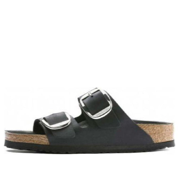 Birkenstock(WMNS)  Arizona Double-Buckle Sandals 'Black'