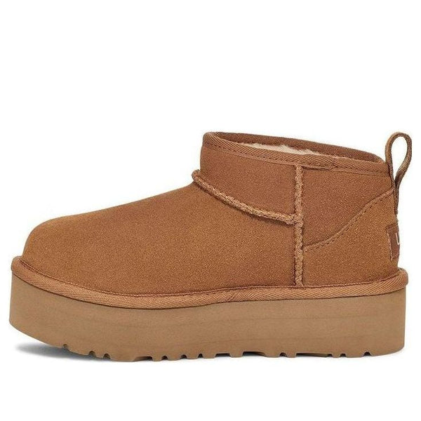 UGG(PS)  Classic Ultra Mini Platform 'Chestnut'