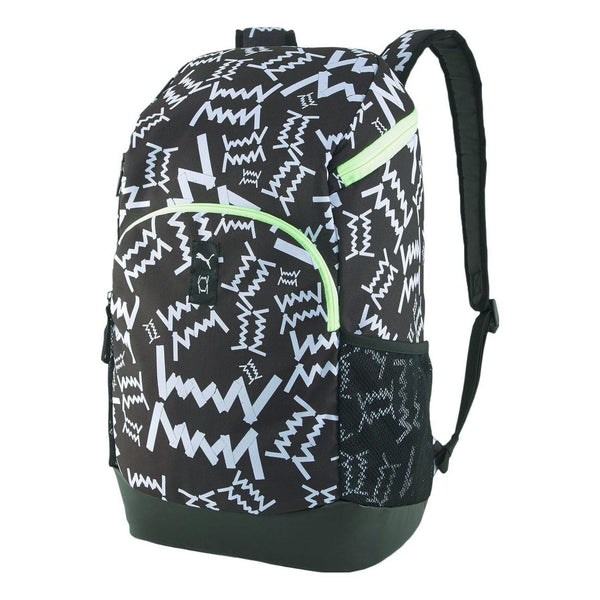 PUMABasketball Backpack 'Black White Green'