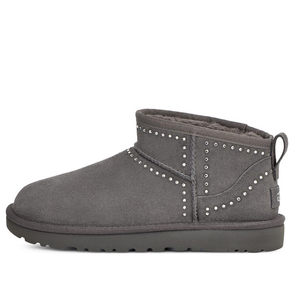UGG(WMNS)  Classic Ultra Mini Bling 'Dark Grey'