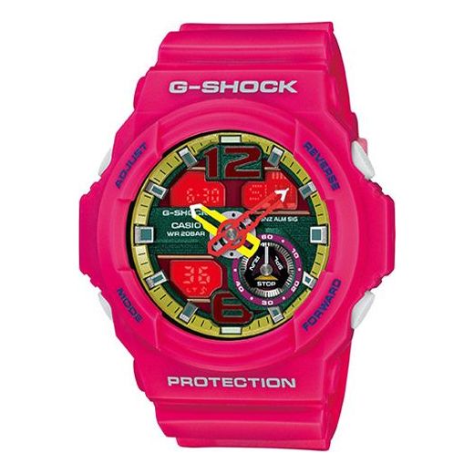 CASIOG-Shock Analog-Digital 'Pink'