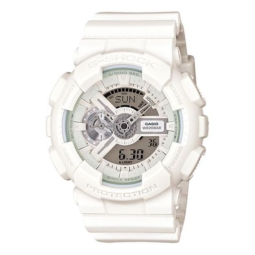 CASIOG-Shock Analog-Digital 'White'