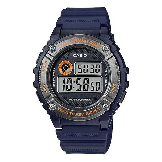 CASIOMultifunction Sports Watch 50 waterproof LED Blue Digital