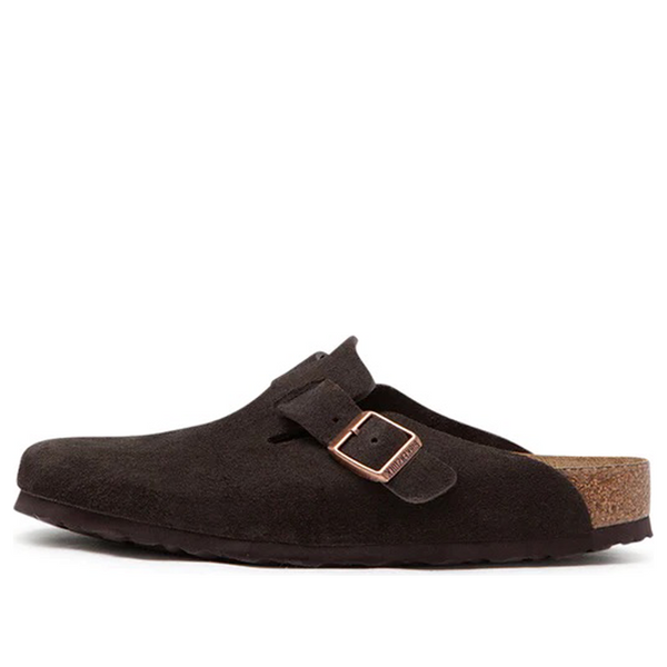 BirkenstockBoston Soft Footbed Regular 'Suede Mocha'