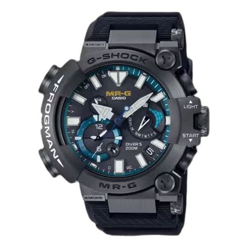 CASIOG-Shock Analog 'Black Titanium Blue'