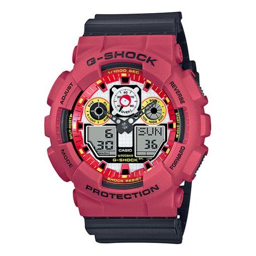 CASIOG-Shock Analog-Digital 'Red'