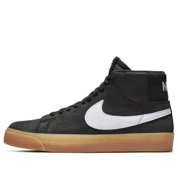 NikeBlazer Mid SB 'Orange Label Black White'