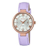 CASIOWaterproof SHEEN Sapphire Crystal Quartz Purple Analog