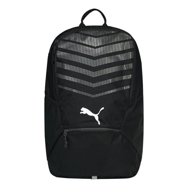 PUMAFootball Play Backpack 'Black White'