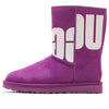 UGG(WMNS)  Classic Short 2 Chopd 'Purple'