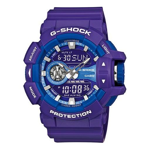 CASIOG-Shock Analog-Digital 'Purple'