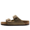 BirkenstockArizona Soft Footbed Suede Leather 'Taupe'