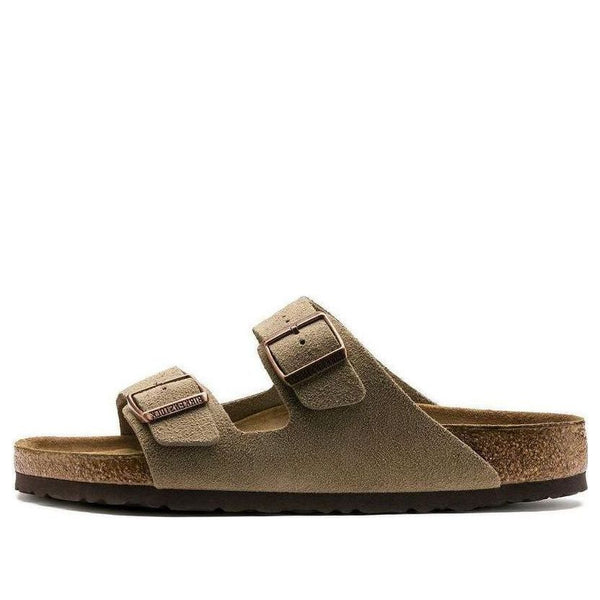 BirkenstockArizona Soft Footbed Suede Leather 'Taupe'