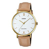 CASIODRESS Minimalistic Business quartz Watch Brown Analog