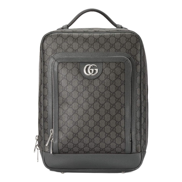 GucciOphidia GG Medium Backpack 'Grey Black'
