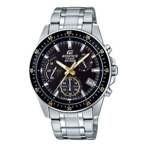 CASIOWaterproof EDIFICE Mens Black Analog