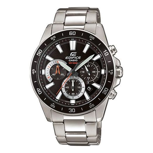 CASIOMale EDIFICE Japan / South Korea Fashion Mens Black Analog