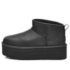 UGG(WMNS)  Classic Ultra Mini Platform Boot 'Black Leather'