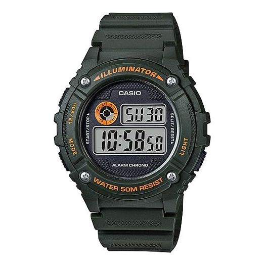 CASIOWaterproof Sports Dark Green Digital