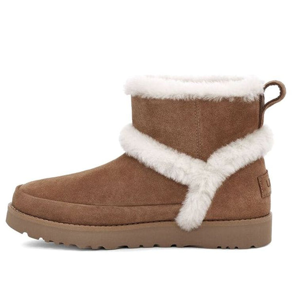 UGG(WMNS)  Classic Mini Snow Boots Brown