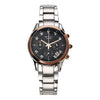CASIOSHEENSeries Quartzes Business Silver/ Stainless Steel Strap Black Analog