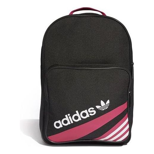 adidasOriginals Trefoil Classic Retro Backpack 'Black Pink'