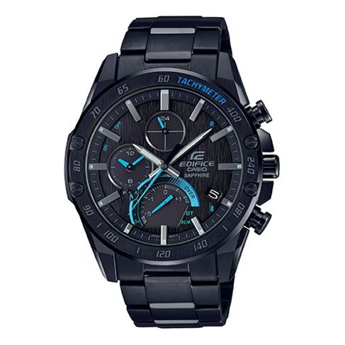 CASIOEDIFICE Series Quartz Mens Black Analog
