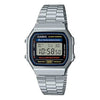 CASIOCasio Retro Fashion Digital Watch 'Silver Black Blue'